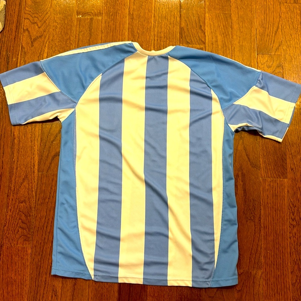 Argentina National Team Soccer Jersey Futbol Athletic Team Shirt Unisex Size L - Picture 4 of 4